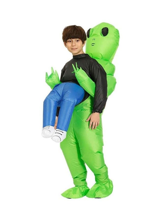 Inflatable Alien Costume 43.6x27.3x9.8cm - Image 1