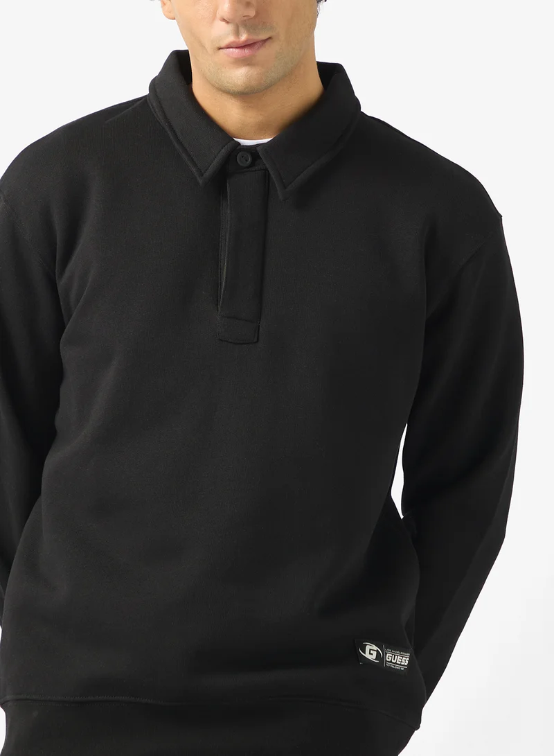 GUESS Nicco Polo Neck Sweatshirt