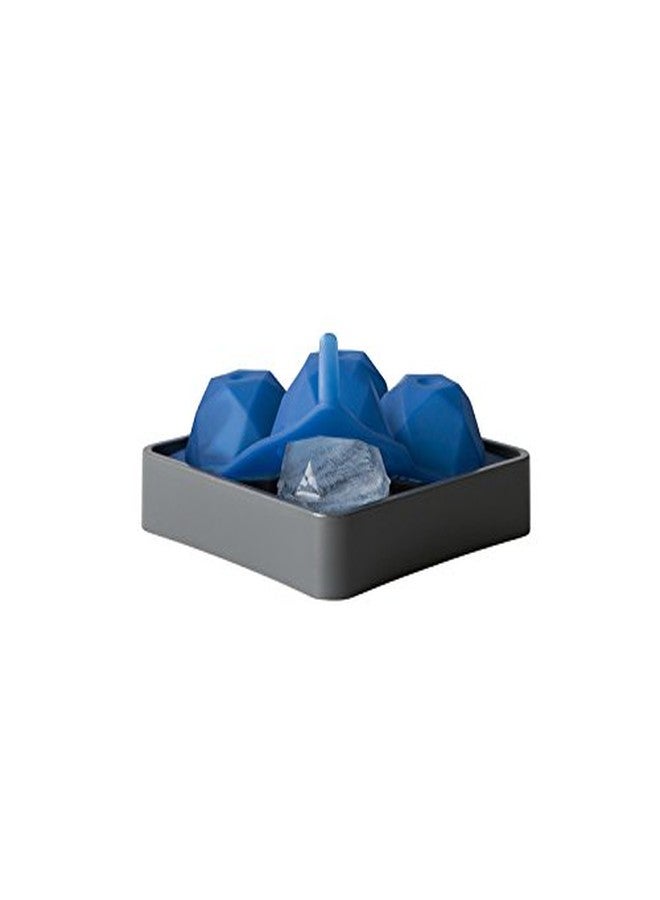 Rabbit Geometric Ice Rocks Mold (Blue/Slate) - Image 3