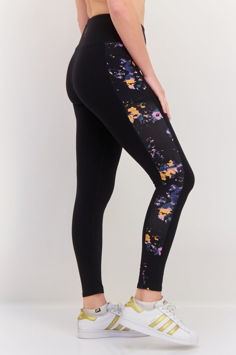 SKECHERS Women Sportswear Fit Training Legging, Black Combo - Image 2