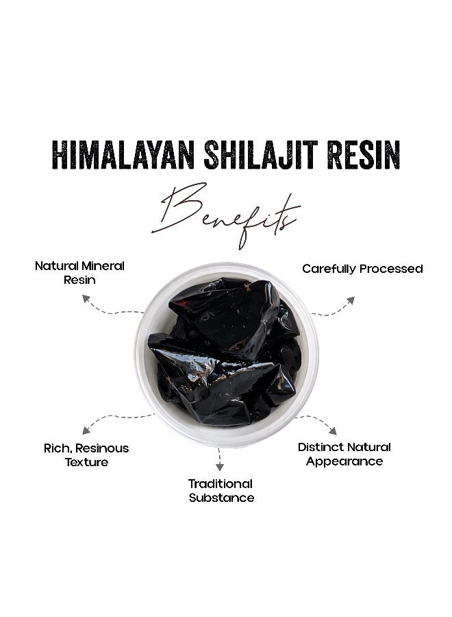 OGOC Himalayan Shilajit Resin Natural Mineral Resin Traditional Himalayan Extract Pure Resin Concentrate Authentic Mountain Source Daily Wellness Routine - Image 2