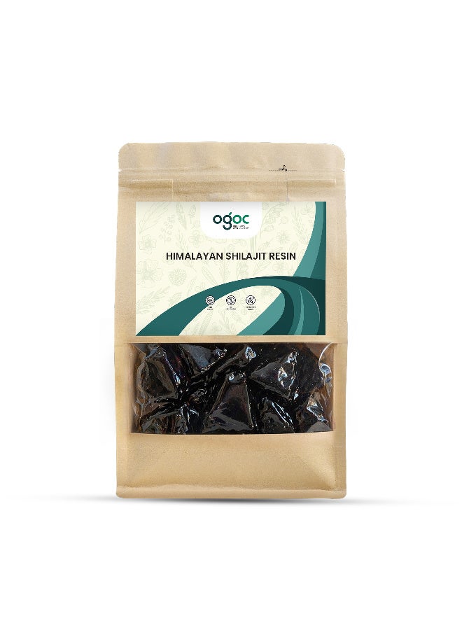 OGOC Himalayan Shilajit Resin Natural Mineral Resin Traditional Himalayan Extract Pure Resin Concentrate Authentic Mountain Source Daily Wellness Routine - Image 1