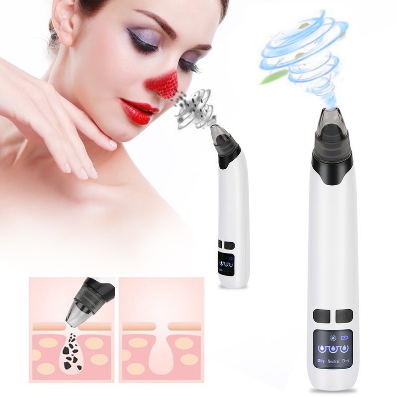 Handheld Facial Skin Blackheads Acne Removal Pore Cleaning Beauty Machine - Image 3