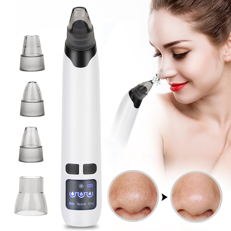 Handheld Facial Skin Blackheads Acne Removal Pore Cleaning Beauty Machine - Image 4