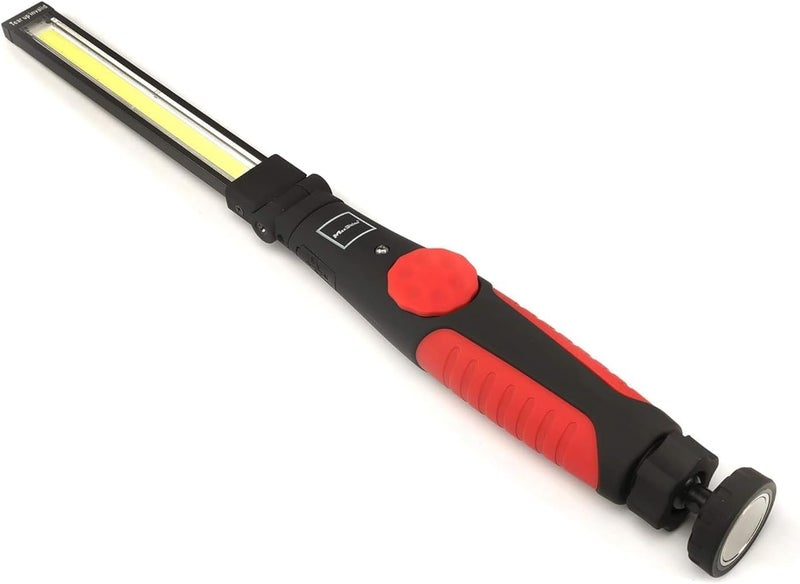 MaxShine Foldable Paint Inspection Light | 40 LED 5” Strip, USB Rechargeable, Adjustable & Magnetic | 16.25” Unfolded Detailing Lamp | Swirl Finder & Color Match Light for Car Paint Correction - Image 1