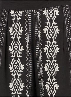 Styli Printed Wide Leg Pants  - Image 3
