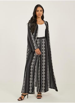 Styli Printed Wide Leg Pants  - Image 1