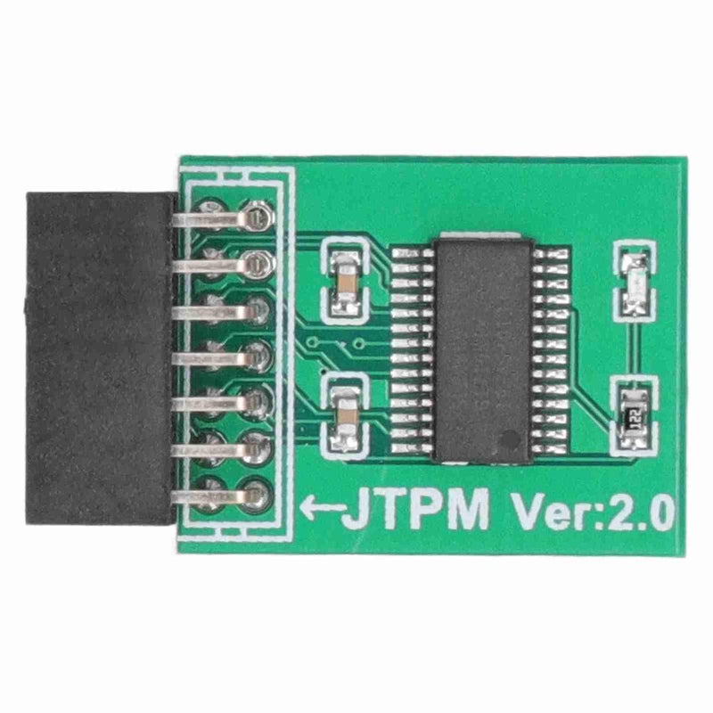 TPM 2.0 Security Module 14 Pin LPC Interface Strong Encryption Board Win11 Compatible Green - Image 2