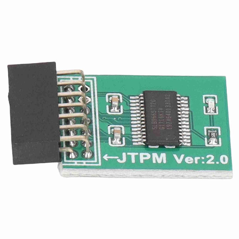 TPM 2.0 Security Module 14 Pin LPC Interface Strong Encryption Board Win11 Compatible Green - Image 3