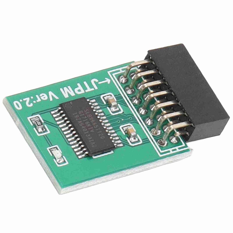 TPM 2.0 Security Module 14 Pin LPC Interface Strong Encryption Board Win11 Compatible Green - Image 5