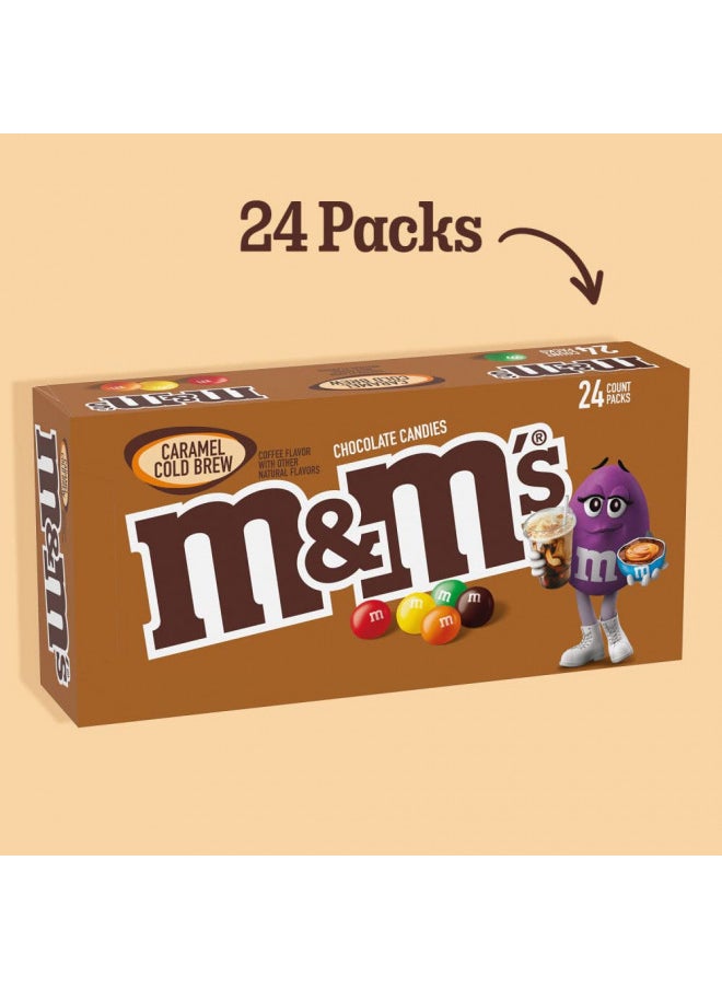M&M'S M&M'S CARAMEL COLD BREW SINGLES 1.41 OUNCES PER BAG 24 PER CARTON (TOTAL 33.84  - Image 1