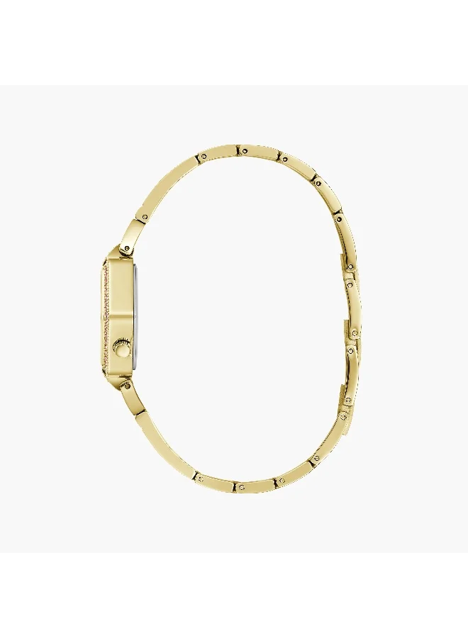 جس Gold Analog Watch for Women
