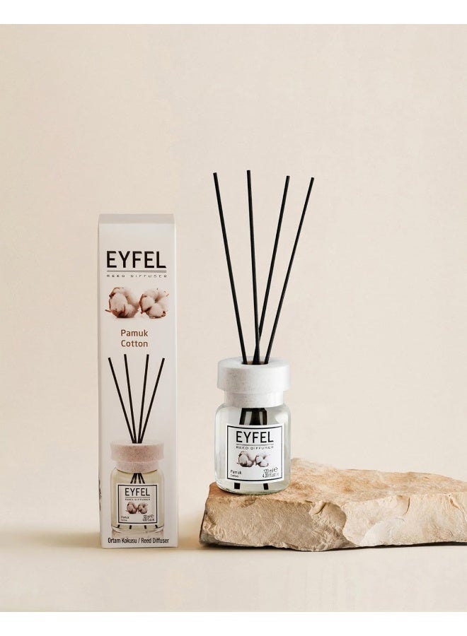 EYFEL eyfel eau de parfum Reed Diffuser, Cotton- 120ml - Image 3