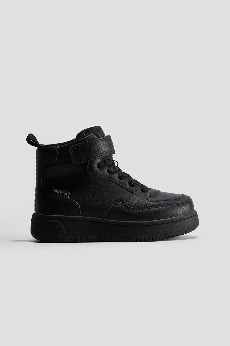 H&M Waterproof hi-top trainers