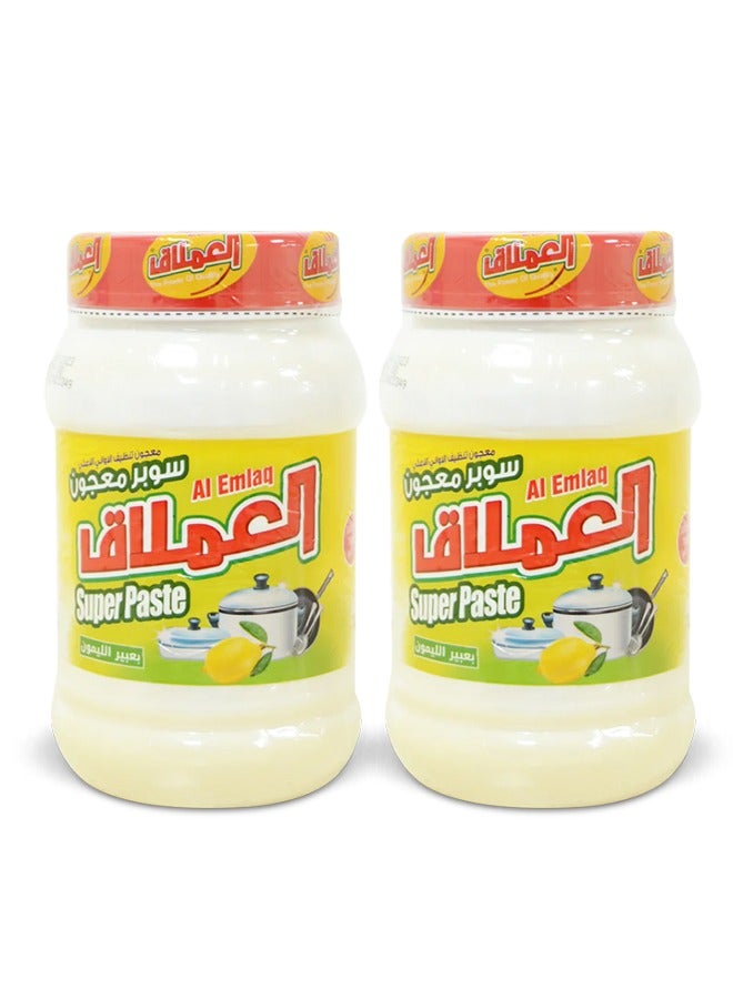 Al Emlaq Multi-Purpose Cleaner Super Gel - Pine Oil 2x1kg