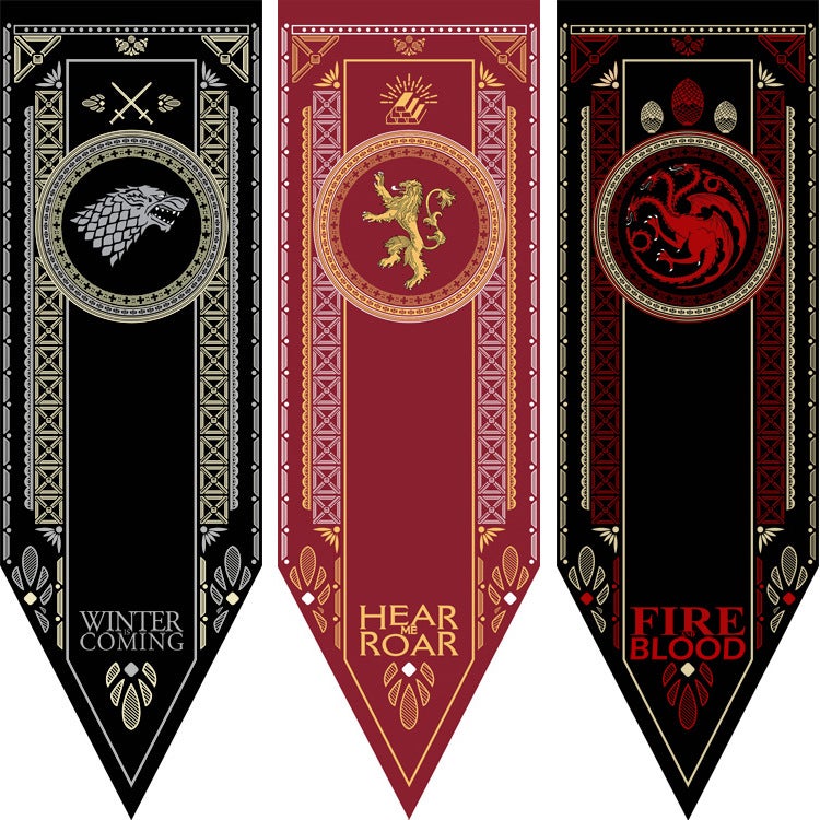 48*150Cm Rights Game Decorative Flag Long - Image 1