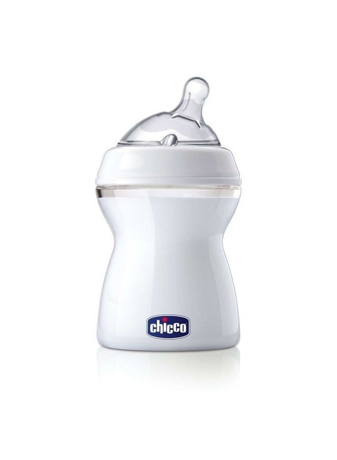 Chicco NaturalFeeling Feeding Bottle 250 ml White