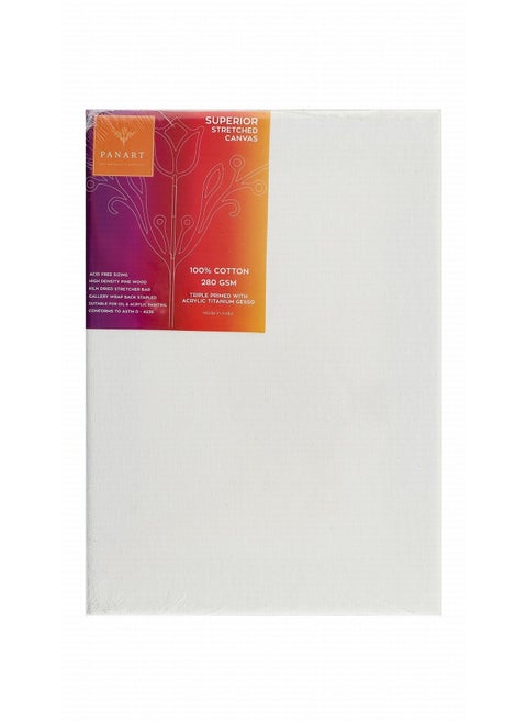 A4 Size Superior Stretched Cotton Canvas