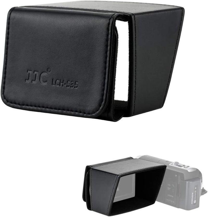 JJC غطاء شاشة LCD مقاس 3.5 بوصة لكاميرات سوني FDR-AX700 AX100 PXW-X70 Z150 Z90V FS7 Z280 HXR-NX100 NX200 NX80 كانون VIXIA HF G20 G30 G40 GX10 XA30 XA20 XF400 XF200 باناسونيك AG-UX180 AG-DVX200 HC-X1000 - Image 1