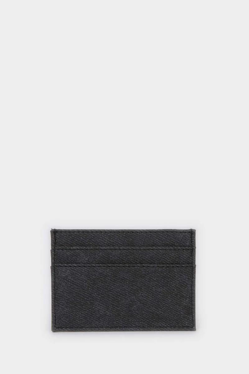 ديفاكتو Man Faux Leather Business Card Wallet