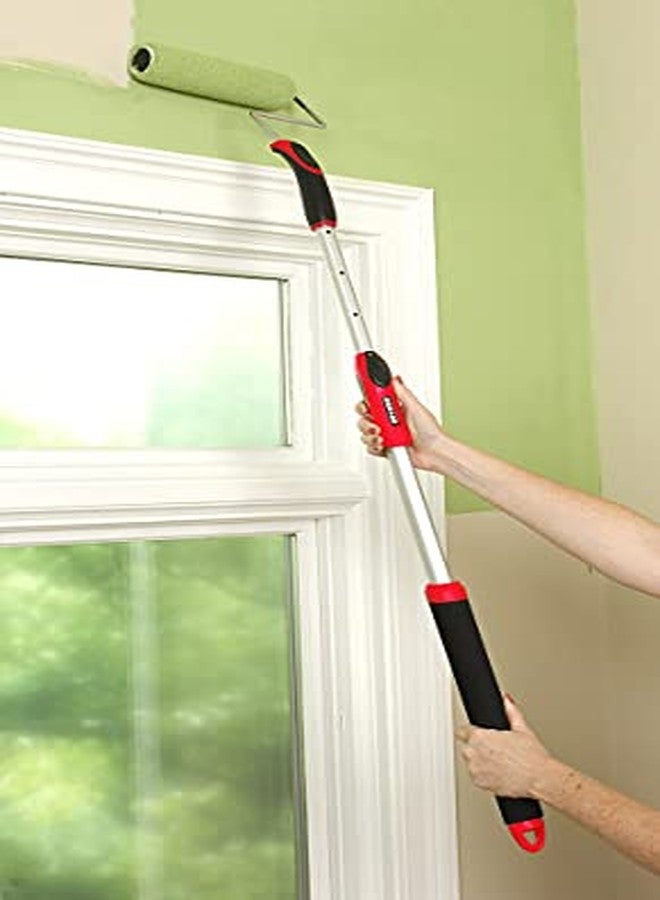 Shur-Line Easy Reach Extension Pole, 30"-60" Aluminum, Red - Image 2