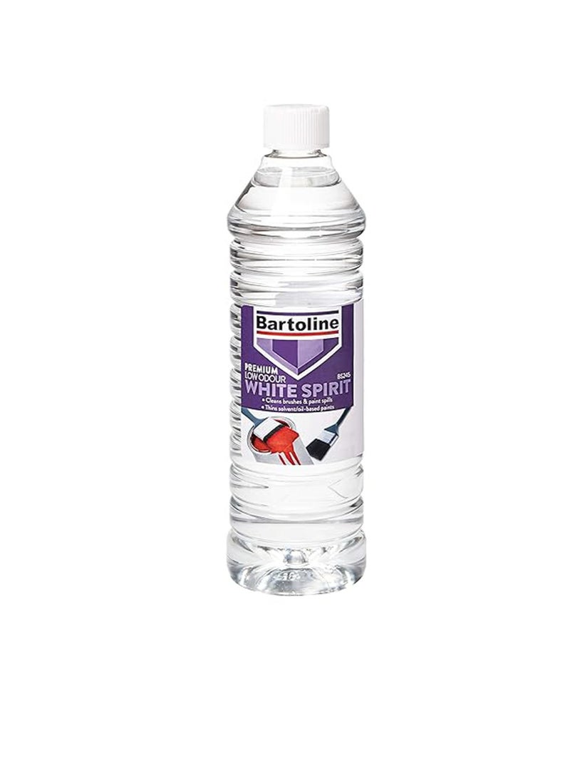 Bartoline Premium Low Odour White Spirit 750ml - Image 1