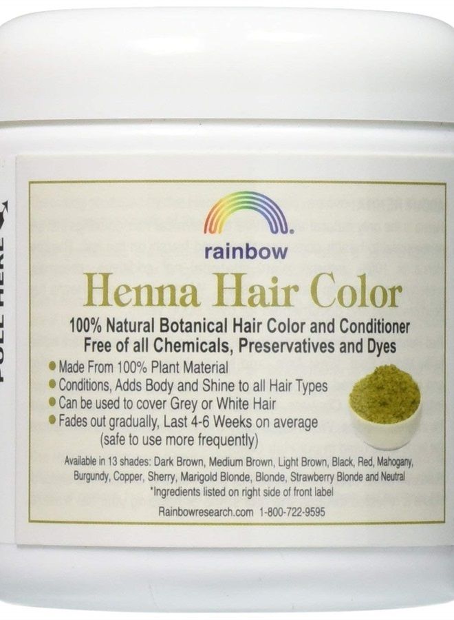 RAINBOW RESEARCH HENNA,PERSIAN LIGHT BROWN, 4 OZ Pack of 2 - Image 2