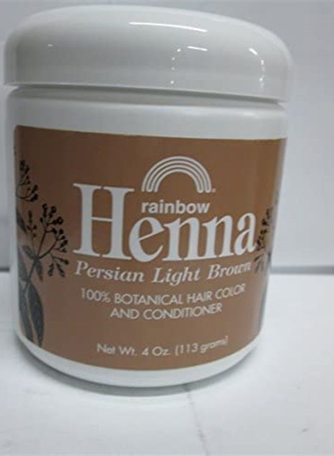 RAINBOW RESEARCH HENNA,PERSIAN LIGHT BROWN, 4 OZ Pack of 2 - Image 3