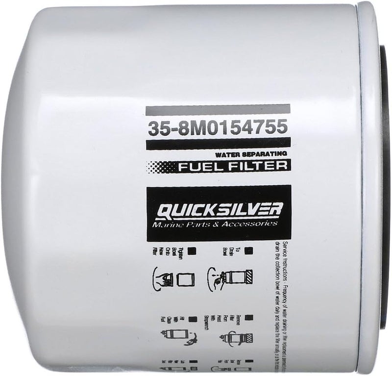Quicksilver Water Separating Fuel Filter 8M0154755 - Image 1