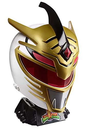 Power Rangers Lightning Collection Premium Replica Helmet with Display Stand (Lord Drakkon) - Image 2