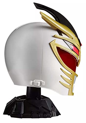 Power Rangers Lightning Collection Premium Replica Helmet with Display Stand (Lord Drakkon) - Image 5