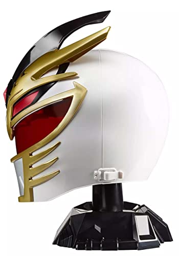 Power Rangers Lightning Collection Premium Replica Helmet with Display Stand (Lord Drakkon) - Image 3