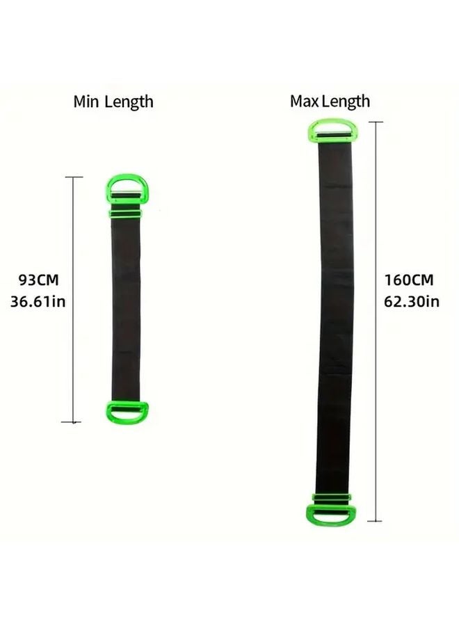 Green Adjustable Lifting Strap with Ergonomic Handle for Heavy Furniture and Appliances Moving - Image 4