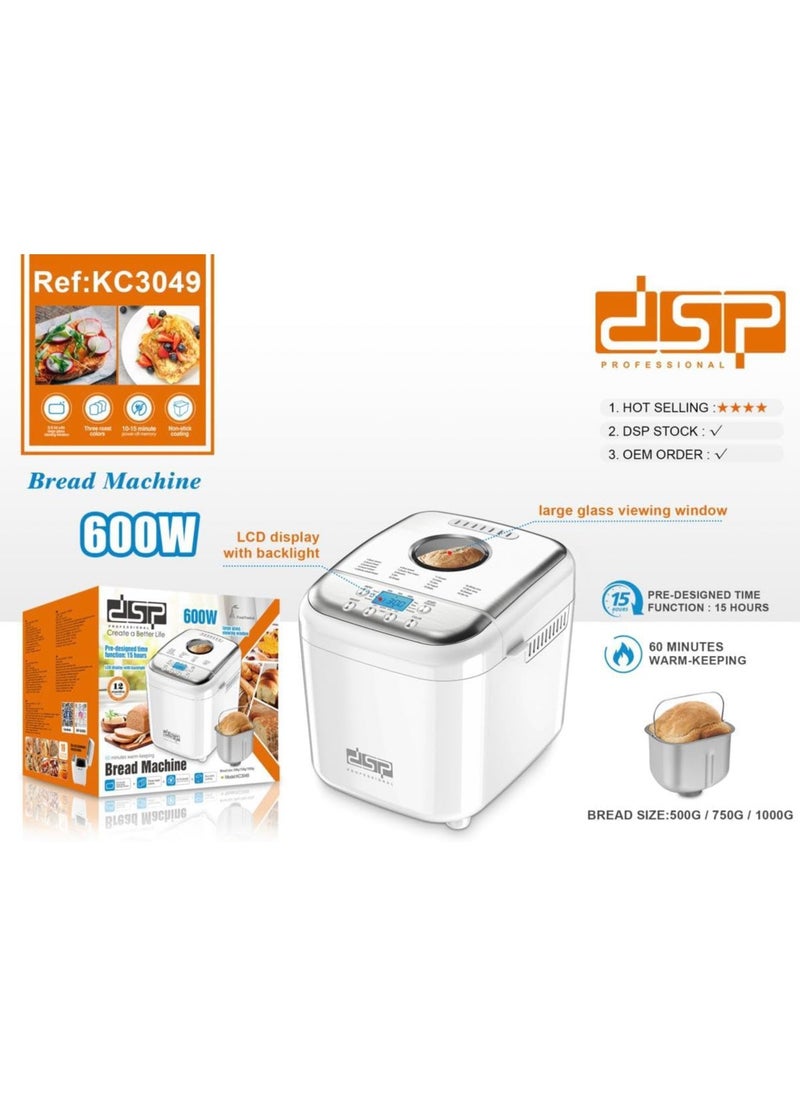 DSP DSP KC3049 Bread Making Machine  - Image 3