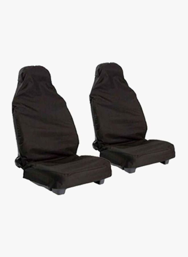 3-Piece Universal Anti-Dirt Car Seat Cover With Bag - Image 2