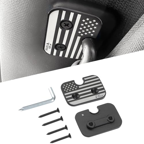 JOYTUTUS Sun Visor Repair Kit Compatible with Ram 1500 2019-2026, 2 Pack Aluminum Sun Visor Clips Used for Restores and Repairs Sagging Sun Visor, Ram 1500 Accessories - Image 1