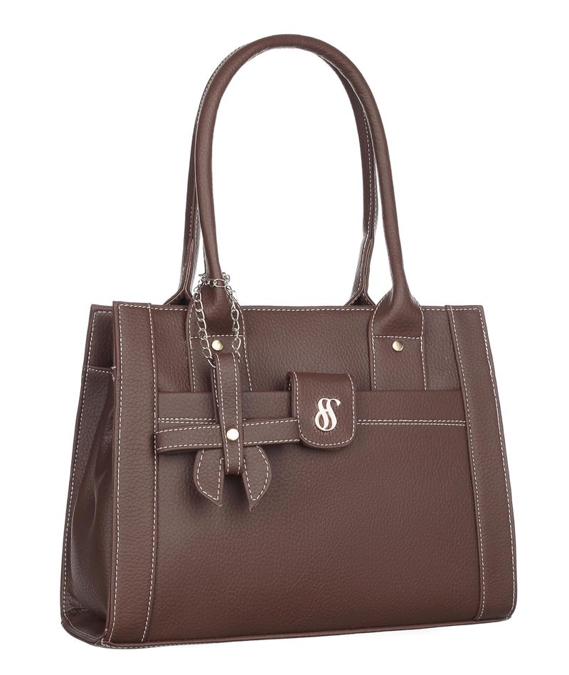 Fostelo Women's Ocean Side Satchel Tote Handbag for Women | Ladies Purse | Stylish Shoulder Bag | Gift For Women - Image 1