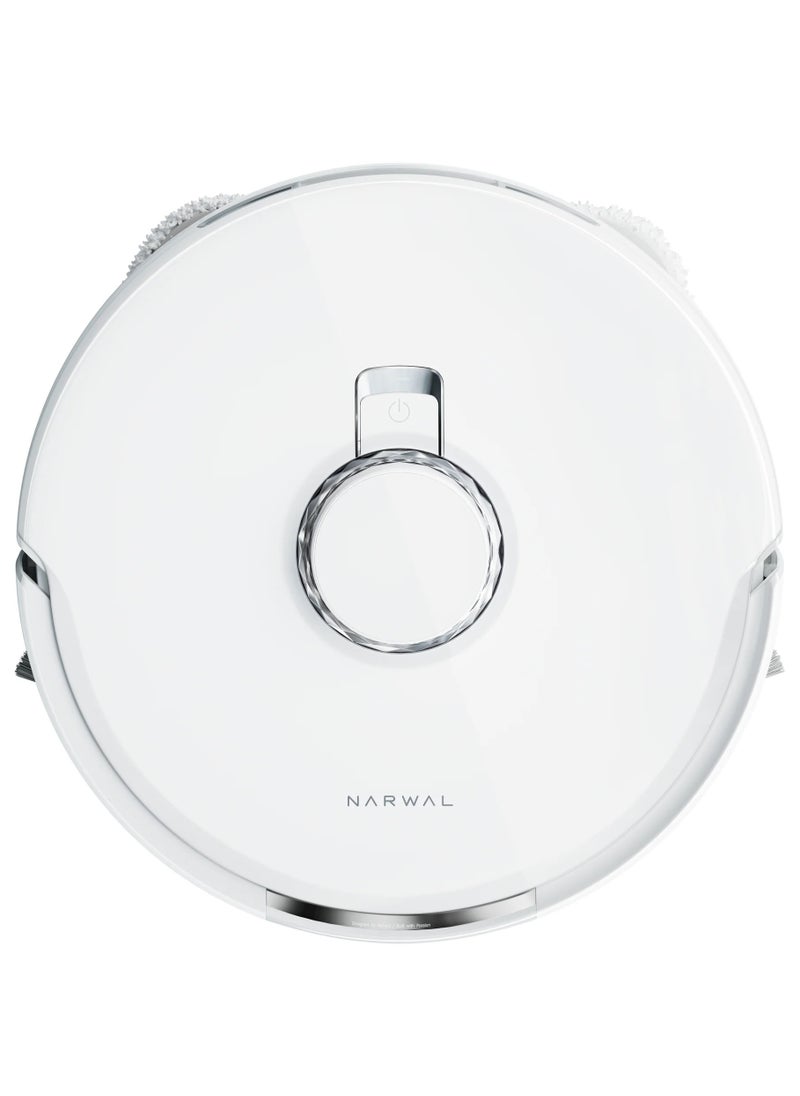 NARWAL - Narwal Freo Robotic Vacuum Cleaner Versatile Self Mop Clean with Dirt Sense and Auto Washing,White - Image 1