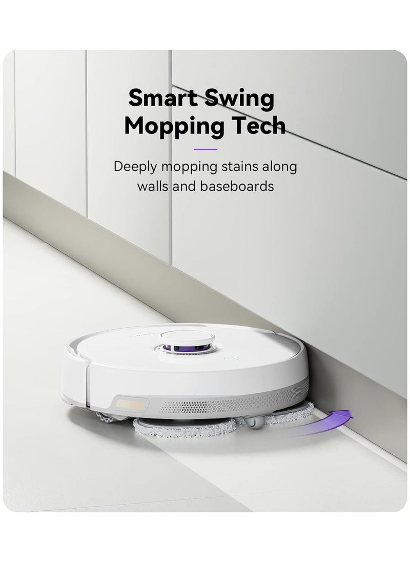 NARWAL - Narwal Freo Robotic Vacuum Cleaner Versatile Self Mop Clean with Dirt Sense and Auto Washing,White - Image 1