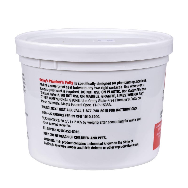Oatey 31174 Plumber's Putty, Small, White - Image 2