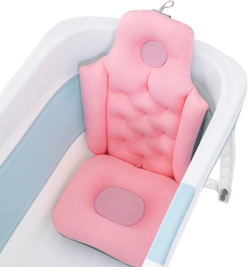 windforgecraft Bathtub Pillow Full Body,Bathtub Accessories for Relaxing | Non-Slip Extra Support Bathtub Pillow Cushion Headrest Relaxation, Bath Cushion Lumber Accessories for Shower - Image 5