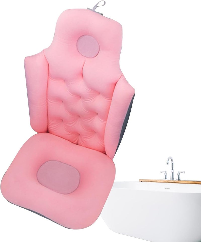 windforgecraft Bathtub Pillow Full Body,Bathtub Accessories for Relaxing | Non-Slip Extra Support Bathtub Pillow Cushion Headrest Relaxation, Bath Cushion Lumber Accessories for Shower - Image 1