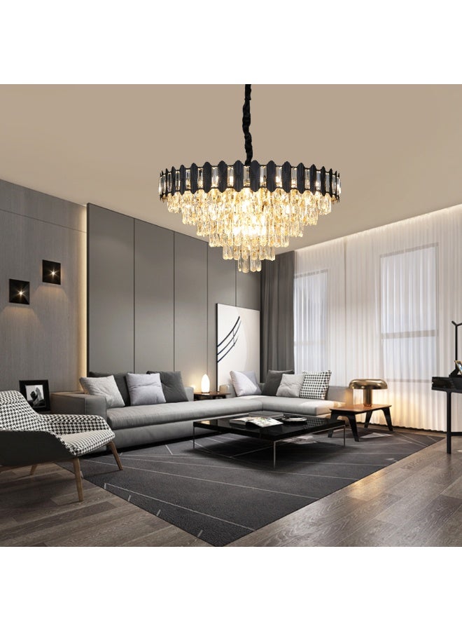 هامر نجف مودرن اسود مع ذهبي E14*15L قطر 780 ملم - Image 1