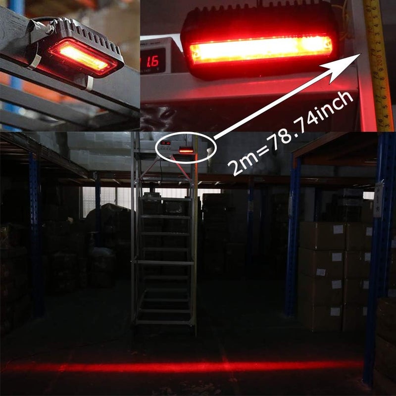 MOVOTOR Forklift Safety Light - Red Zone LED Warning Light - Image 2
