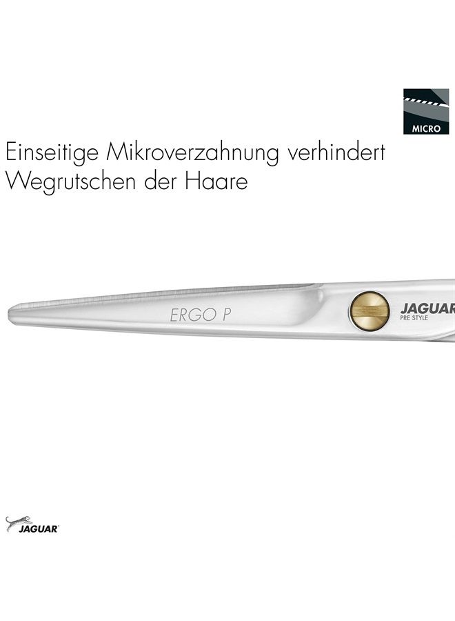 JAGUAR مقص قص الشعر من جاكوار بري ستايل إيرغو P، حجم 5.5 إنش