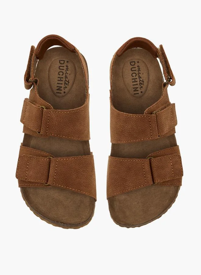 Mister Duchini Boys Hook & Loop Sandals