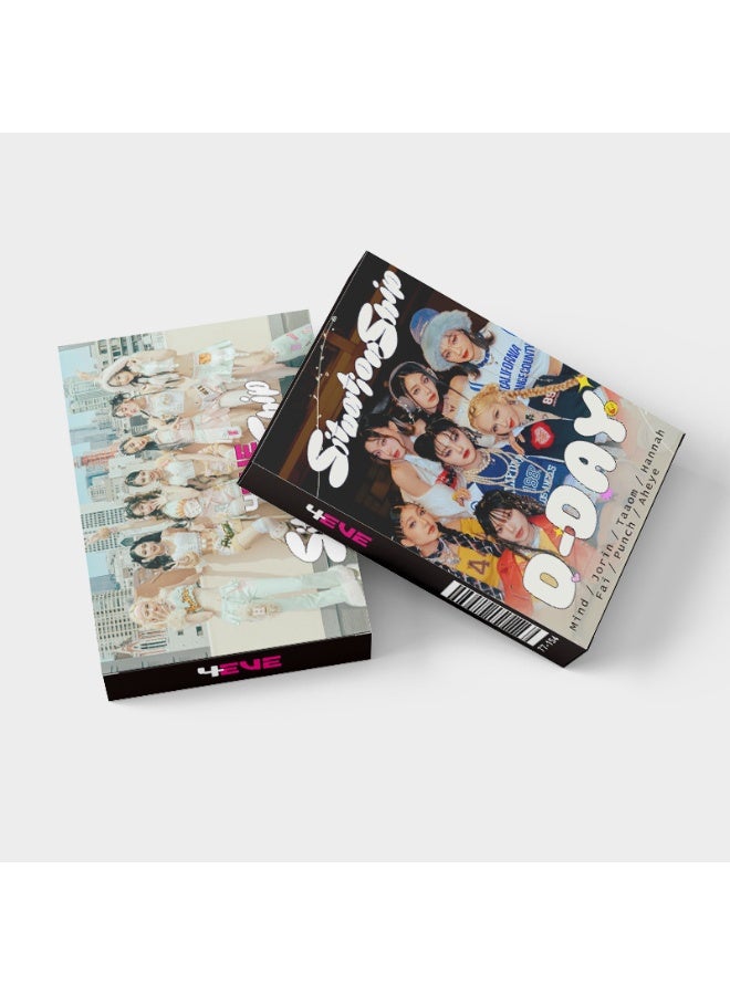 NIBEMINENT 30 Pcs Tpop 4EVE Lomo Cards Card For Fans Collection Gifts - Image 2