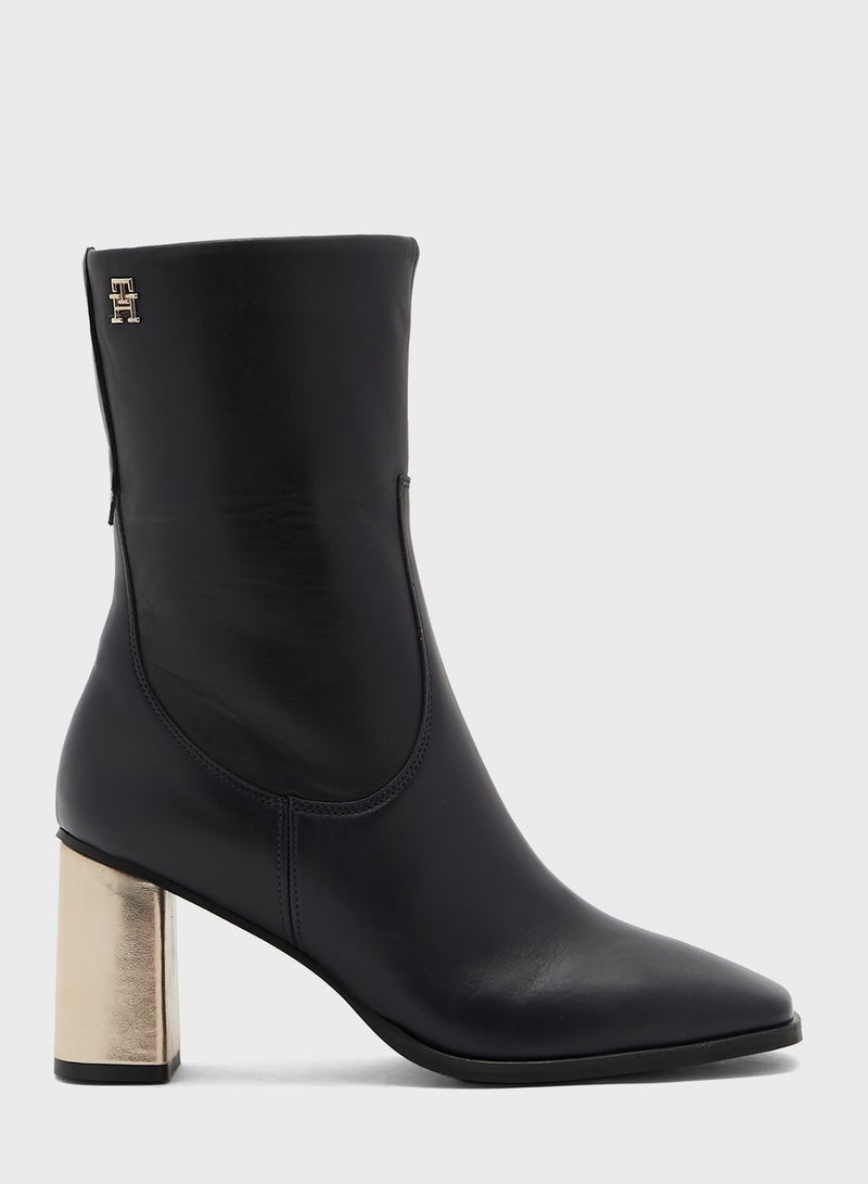 Soft Square Toe Boots