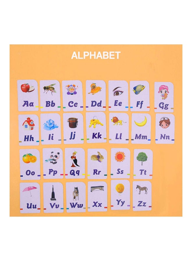 AMERTEER 52-Piece Alphabet Pocket Flash Cards - Image 2