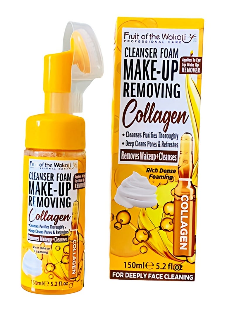 Limpiador desmaquillante con colágeno 150 ml